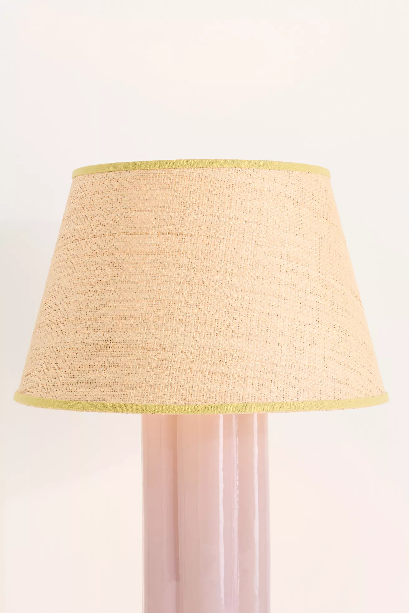Raffia Tapered Drum Lamp Shade | Anthropologie (US)
