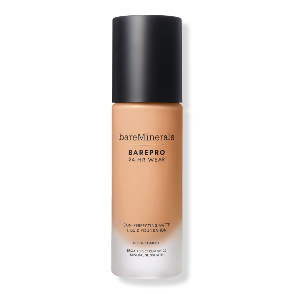 bareMinerals BAREPRO 24HR Wear Skin-Perfecting Matte Liquid Foundation Mineral SPF 20 - Medium 35 Neutral | Ulta