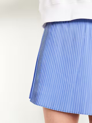 Extra High-Waisted StretchTech Micro-Pleated Skort | Old Navy (US)