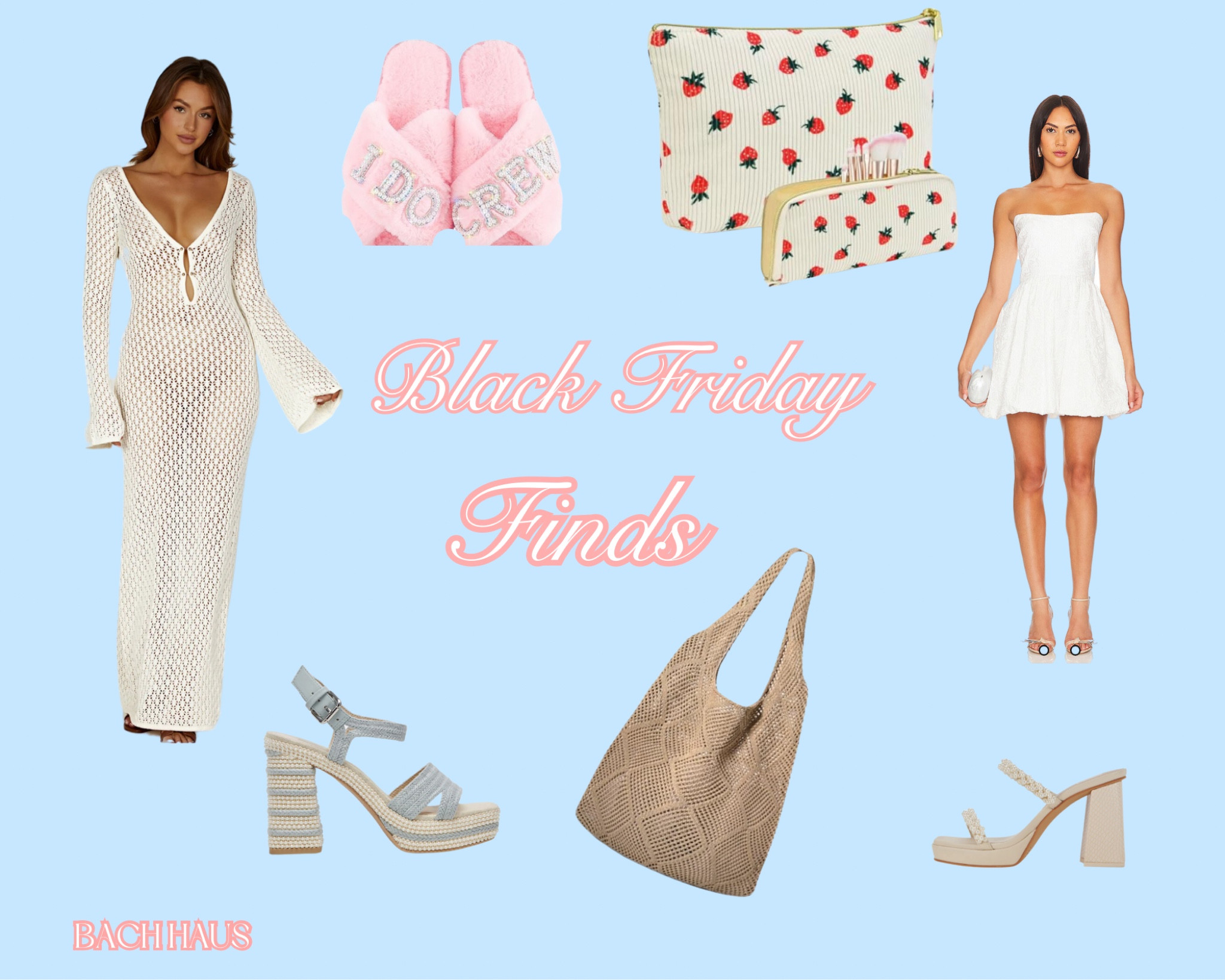 Black Friday finds for all my brides to be! From beach totes, to slippers, to outfits and coverups, we have got you covered! 

#LTKParties #LTKHoliday #LTKSaleAlert