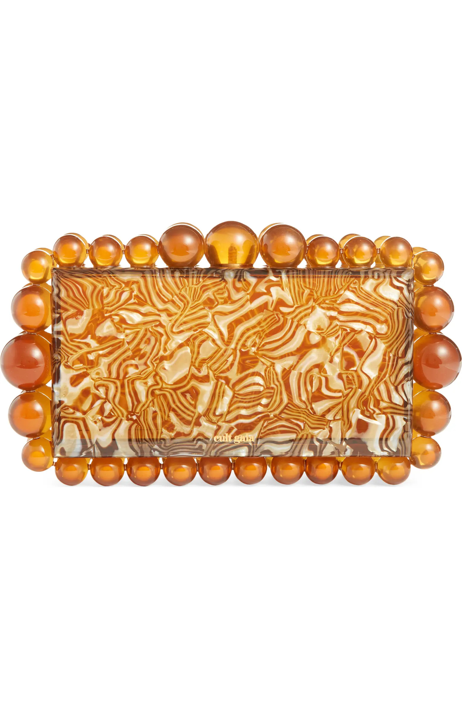 Eos Beaded Acrylic Box Clutch | Nordstrom