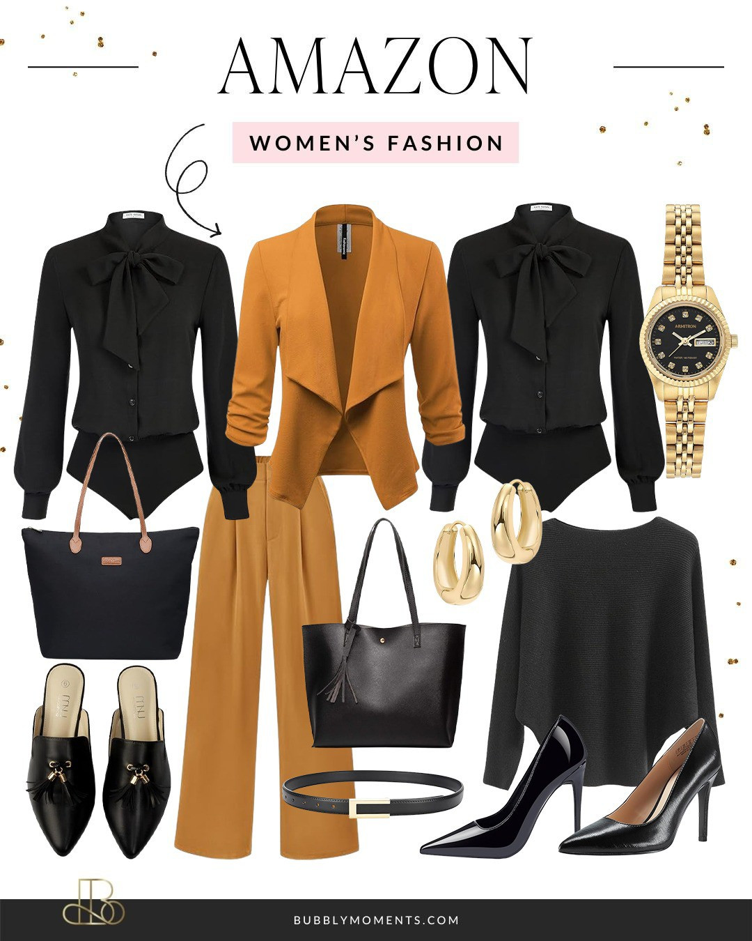 Step into style with the latest women's fashion and accessories from Amazon! We've got everything you need to elevate your wardrobe. Discover fashion-forward pieces that will take your look from day to night effortlessly. Whether you're into classic elegance or bold statement pieces, we have something for every taste and occasion. Complete your outfit with the perfect accessories, from stylish sunglasses to versatile scarves. Shop now and unleash your inner fashionista with Amazon's unbeatable selection! #LTKstyletip #LTKfindsunder100 #LTKfindsunder50 #WomensFashion #FashionAccessories #AmazonFinds #StyleInspiration #Fashionista #TrendAlert #ShopNow #OOTD #FashionGoals #TrendyLooks #ChicStyle #FashionForward #OutfitInspiration #ShopTilYouDrop #FashionEssentials #MustHave #Stylish #Accessories #FashionStatement #DressToImpress #FashionAddict #Fashionable #Shopaholic #DiscoverFashion #FashionTrends #AmazonStyle

