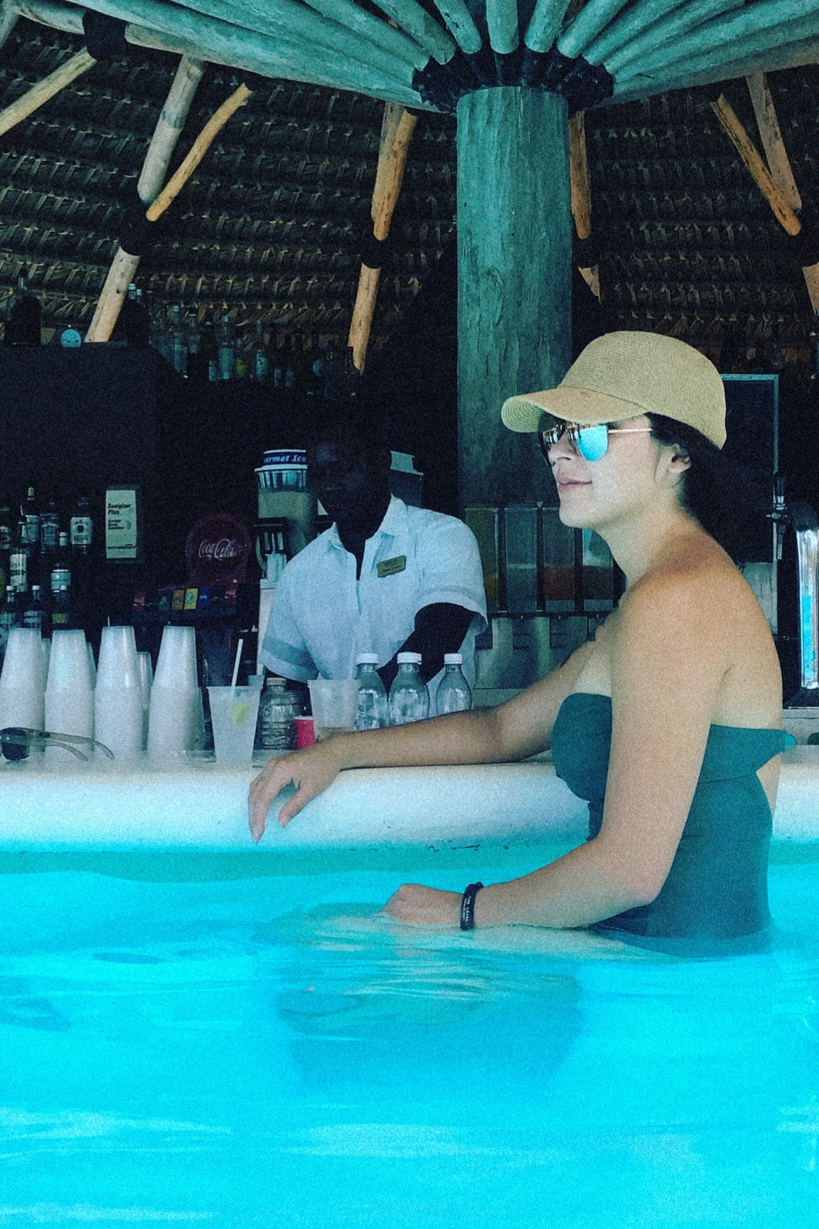 Resort Style , Resortwear , summer fashion, women hat, one piece swimsuit, vacation style, vacation look, swimwear 

#LTKswim #LTKtravel #LTKSeasonal