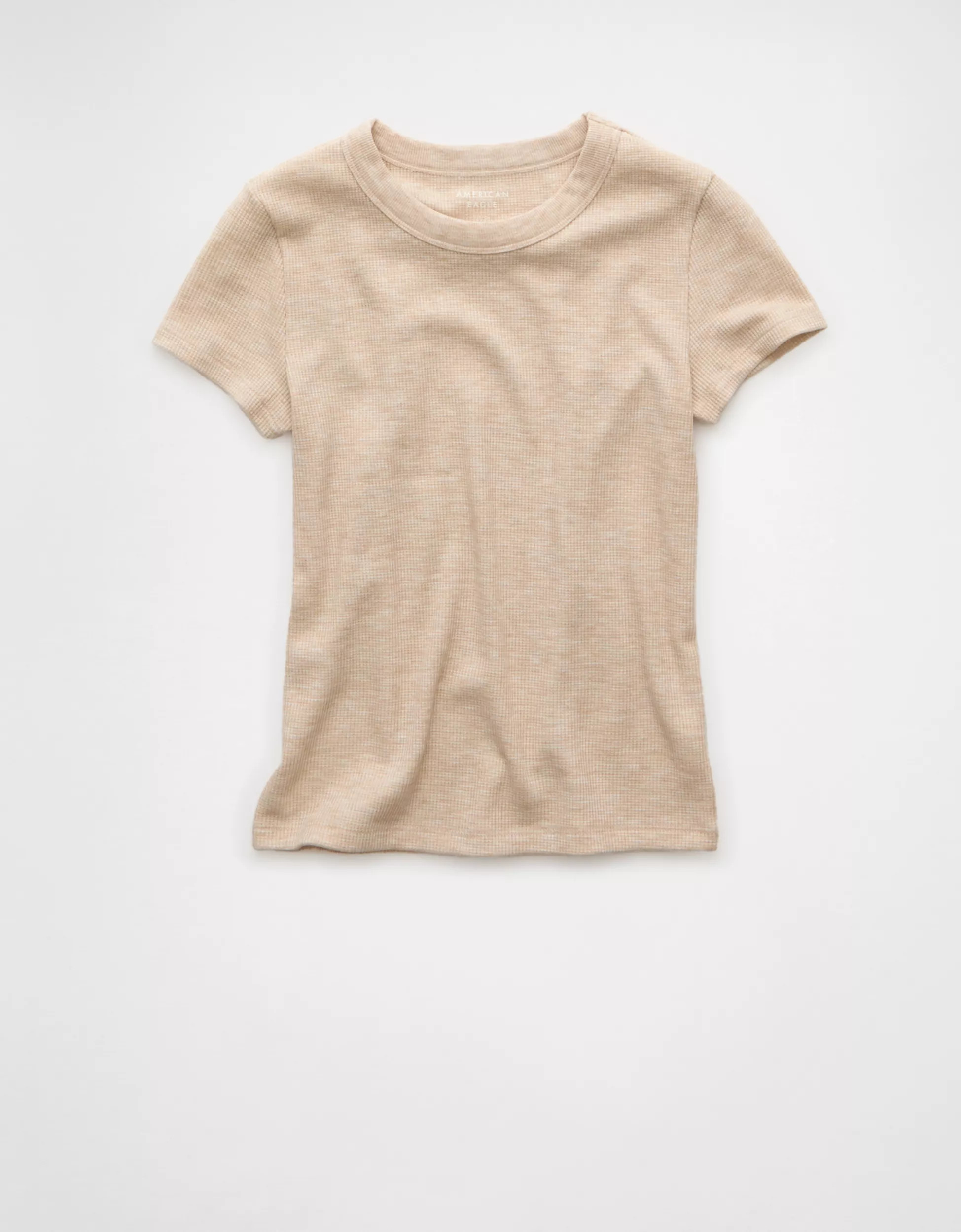 AE Waffle Hey Baby Tee | American Eagle Outfitters (US & CA)