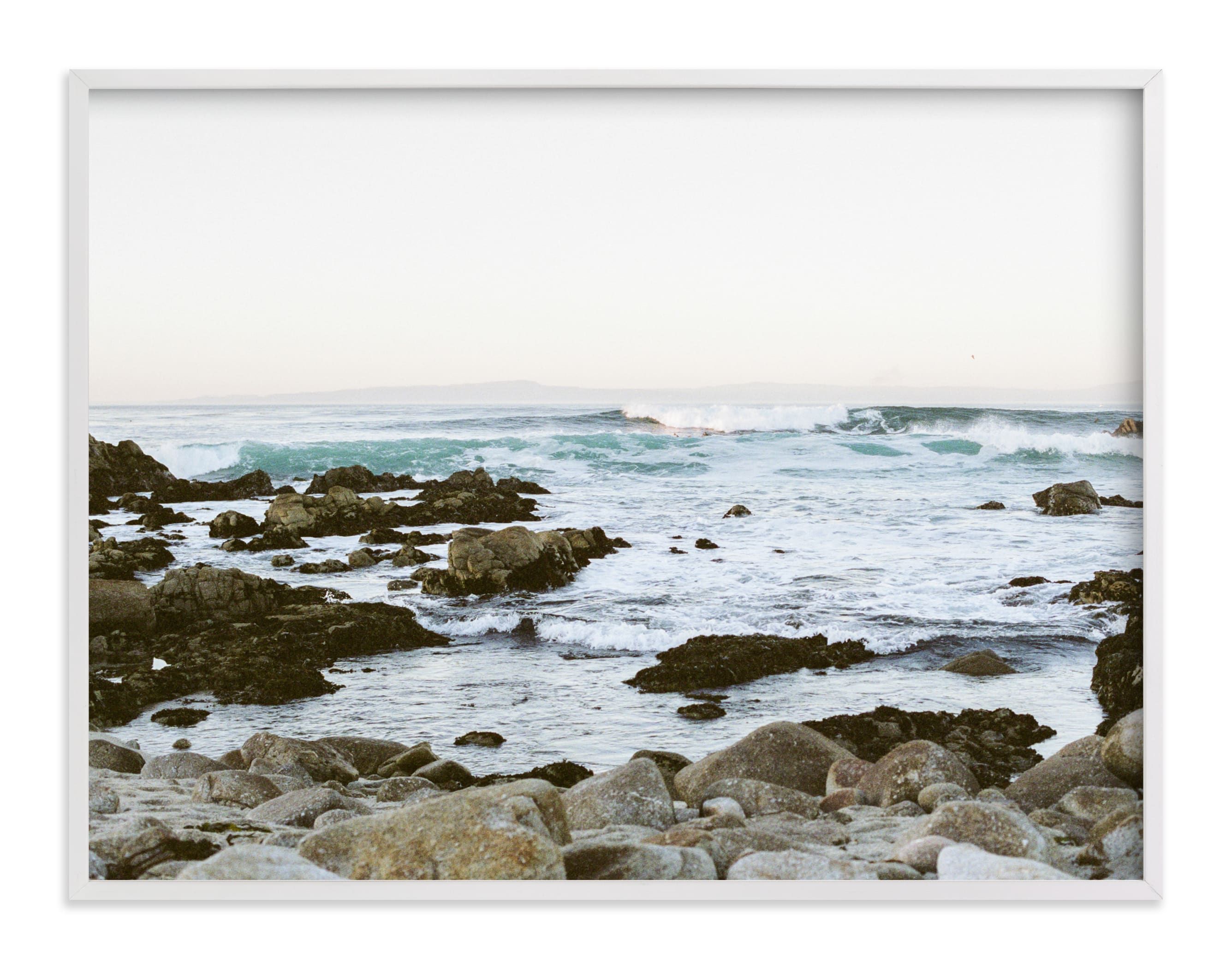 "Rocky Coast" - Photography Limited Edition Art Print by Janel Galvez. | Minted