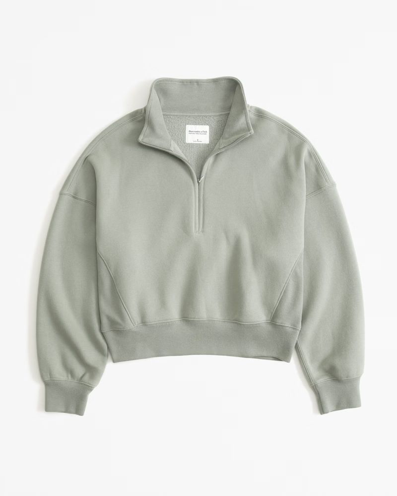 Essential Sunday Half-Zip | Abercrombie & Fitch (US)