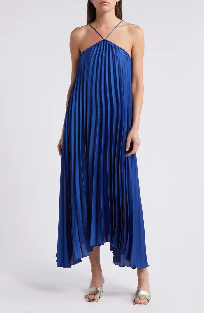 MANGO Susane Pleated Dress | Nordstrom | Nordstrom