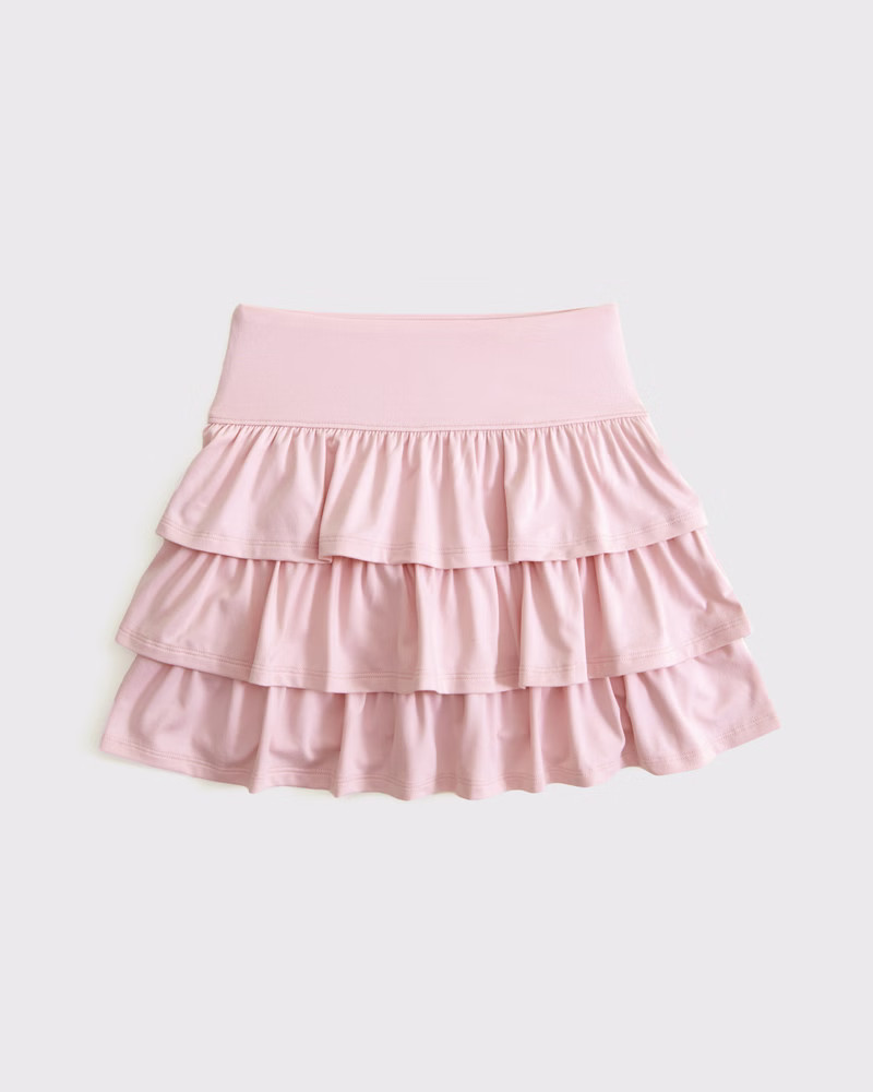 ypb ruffle mini skort | Abercrombie & Fitch (US)