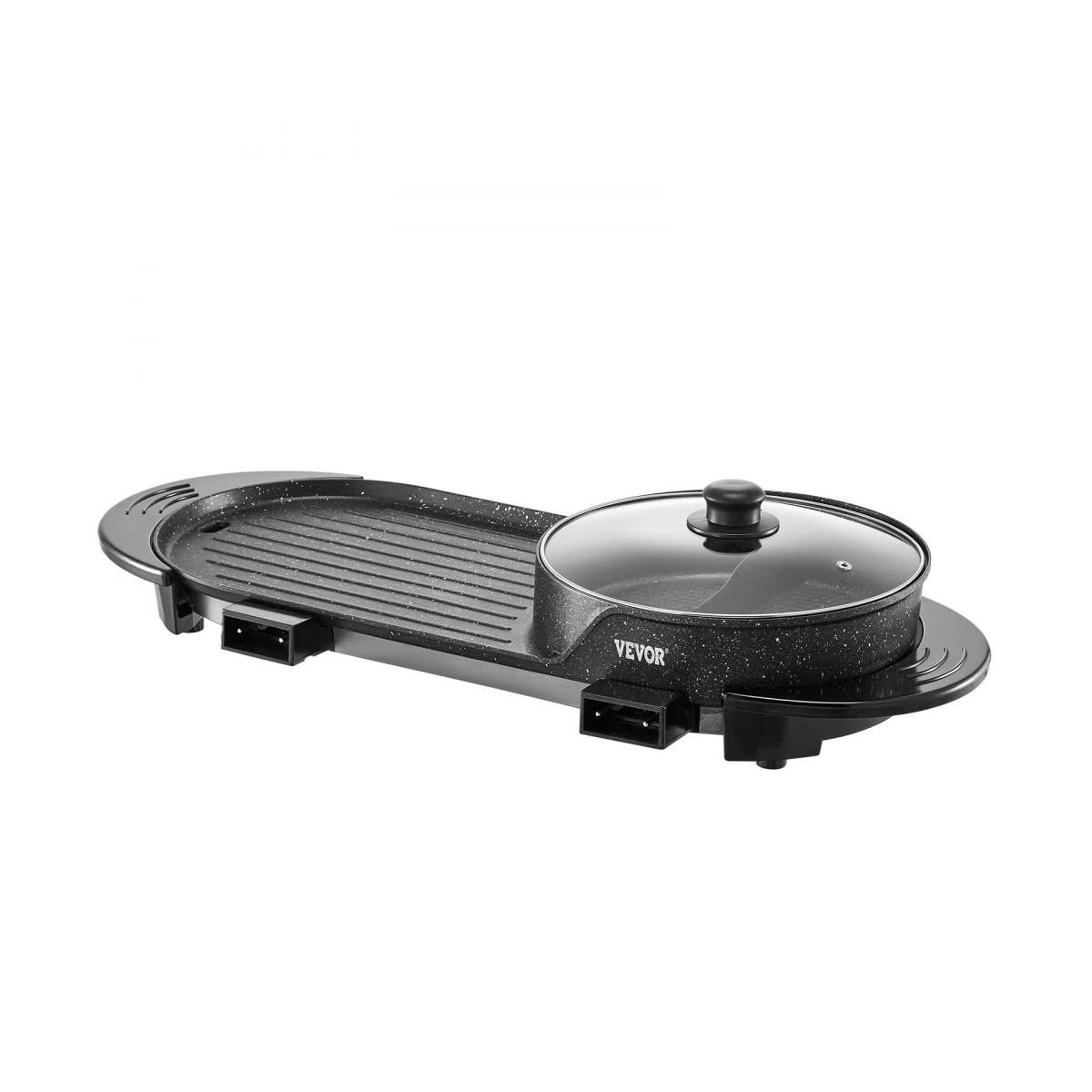 Hot Pot with Grill 2200W 2-in-1 Electric Smokeless Grill Hot Pot for 1-6 People | Wayfair North America
