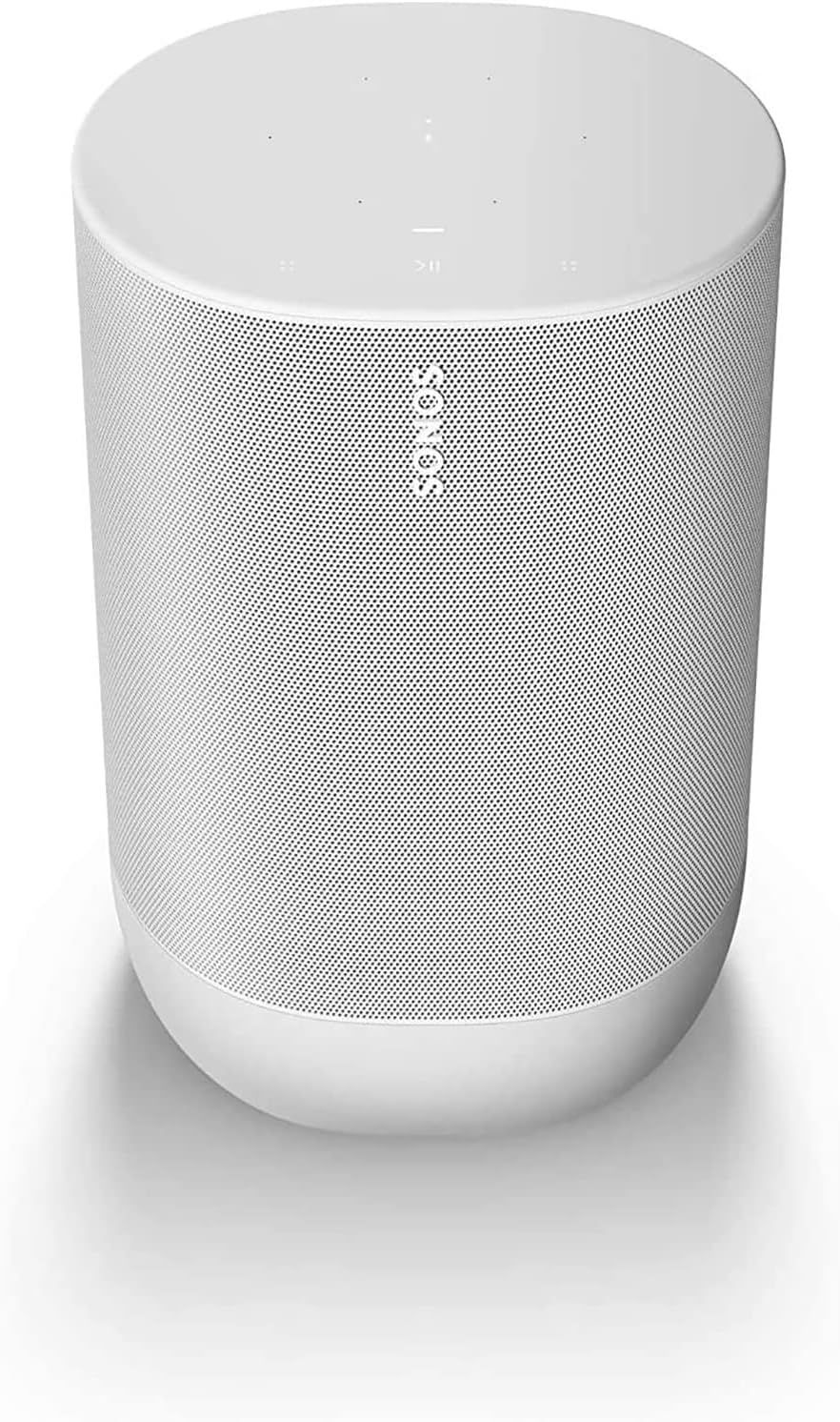 Sonos Move - Battery-Powered Smart Speaker, Wi-Fi and Bluetooth with Alexa Built-in - Lunar White | Amazon (US)