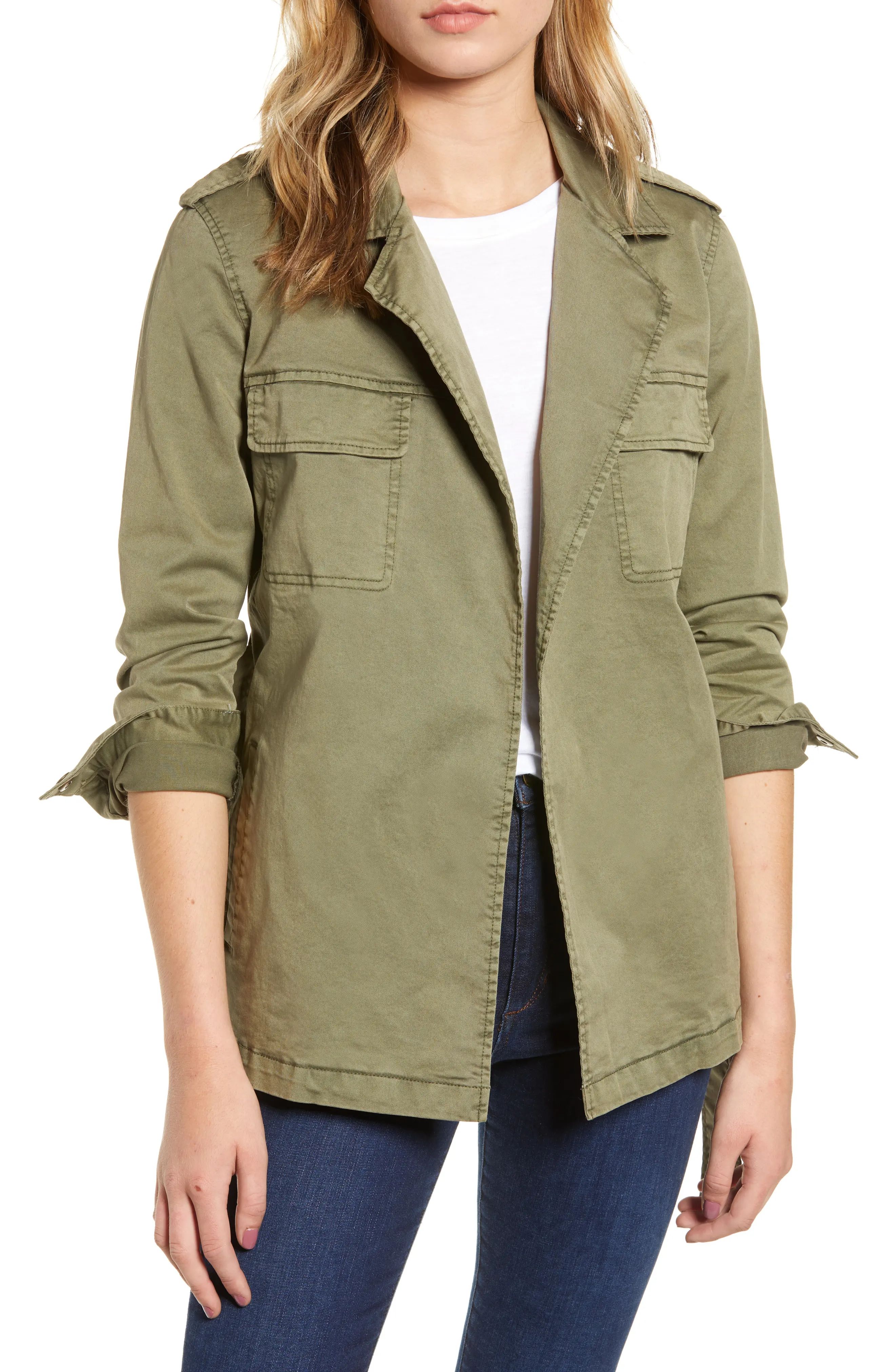 Hinge Feminine Utility Jacket | Nordstrom