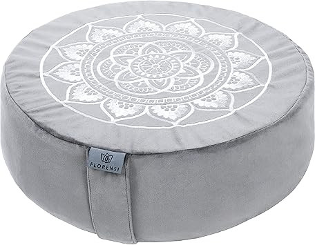 Florensi Meditation Cushion - Comfortable Floor Pillow - Traditional Tibetan Meditation Pillow wi... | Amazon (US)