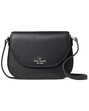Kate Spade New York Leather Leila Mini Flap Crossbody Shoulder Bag | Amazon (US)