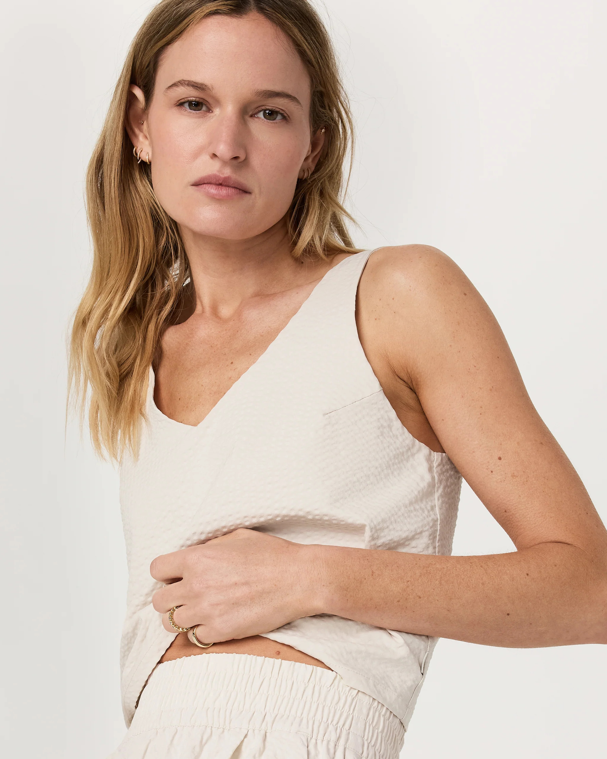Villa Textured Crop Tank | Vuori Clothing (US & Canada)