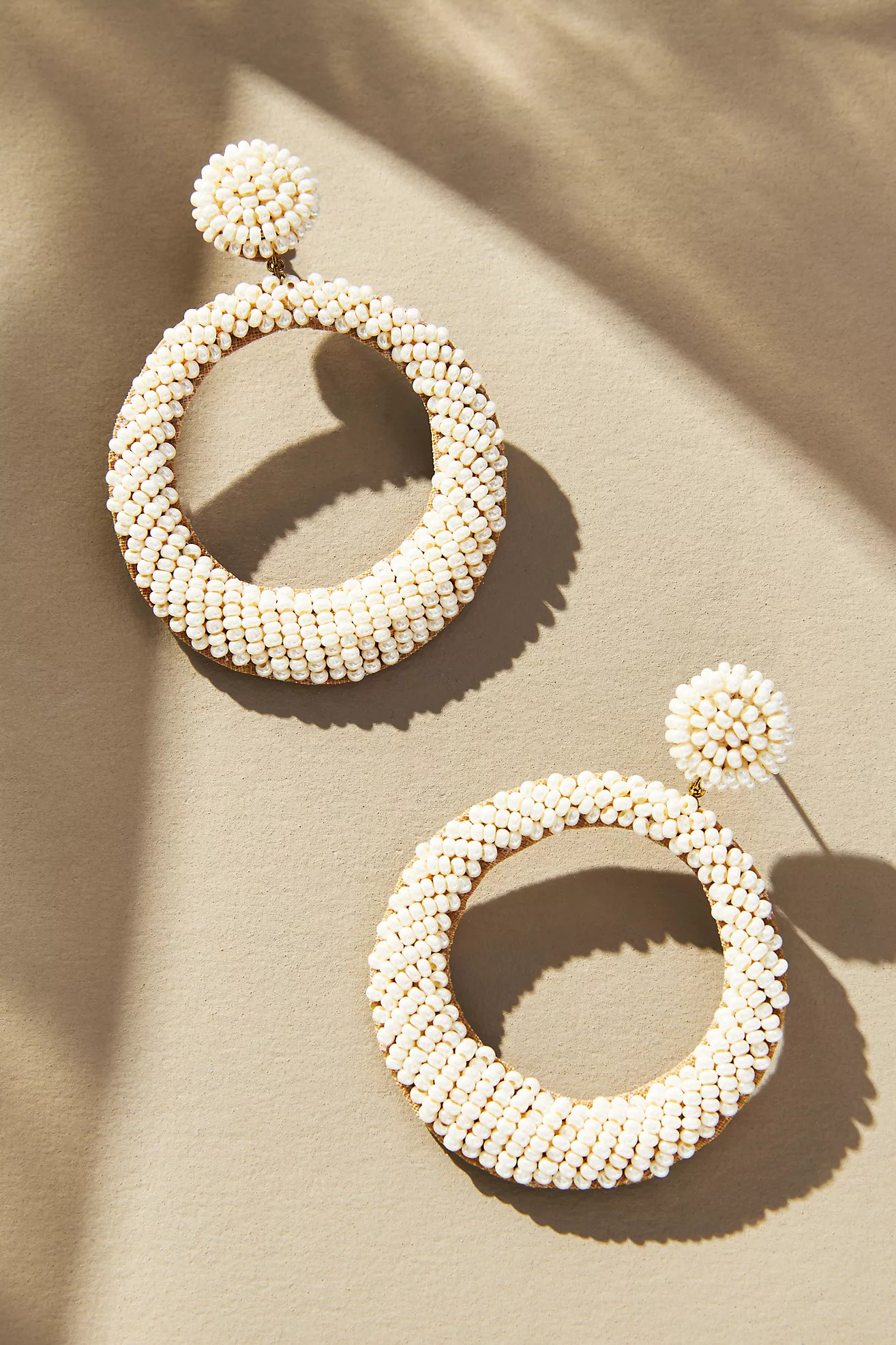 Deepa Gurnani Asta Circle Earrings | Anthropologie (US)