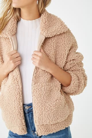 Faux Shearling Jacket | Forever 21 (US)