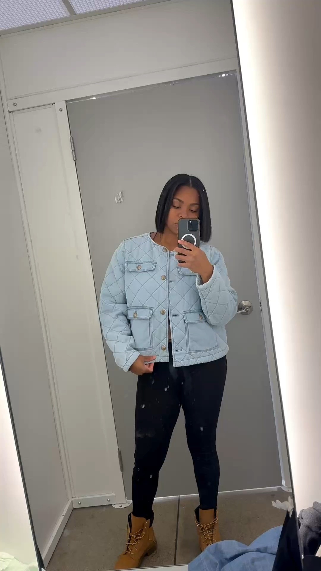 Light denim + quilted details = the perfect elevated Walmart find 💙 This jacket is giving designer vibes without the designer price! Easy to throw on with leggings, cargos, denim, or a simple dress for that effortless everyday look. Walmart has seriously been stepping up the fashion game lately 👏✨

Walmart fashion, Walmart finds, quilted jacket, denim jacket, light wash denim, casual outfit, everyday style, affordable fashion, mom style, layered look, transitional outfit, casual chic, Walmart style, fashion finds, wardrobe staple.

#LTKStyle #LTKFinds #WalmartFashion #DenimJacket #QuiltedJacket #EverydayStyle #AffordableFashion #MomStyle

#LTKgrwm #LTKootd #LTKdayinmylife