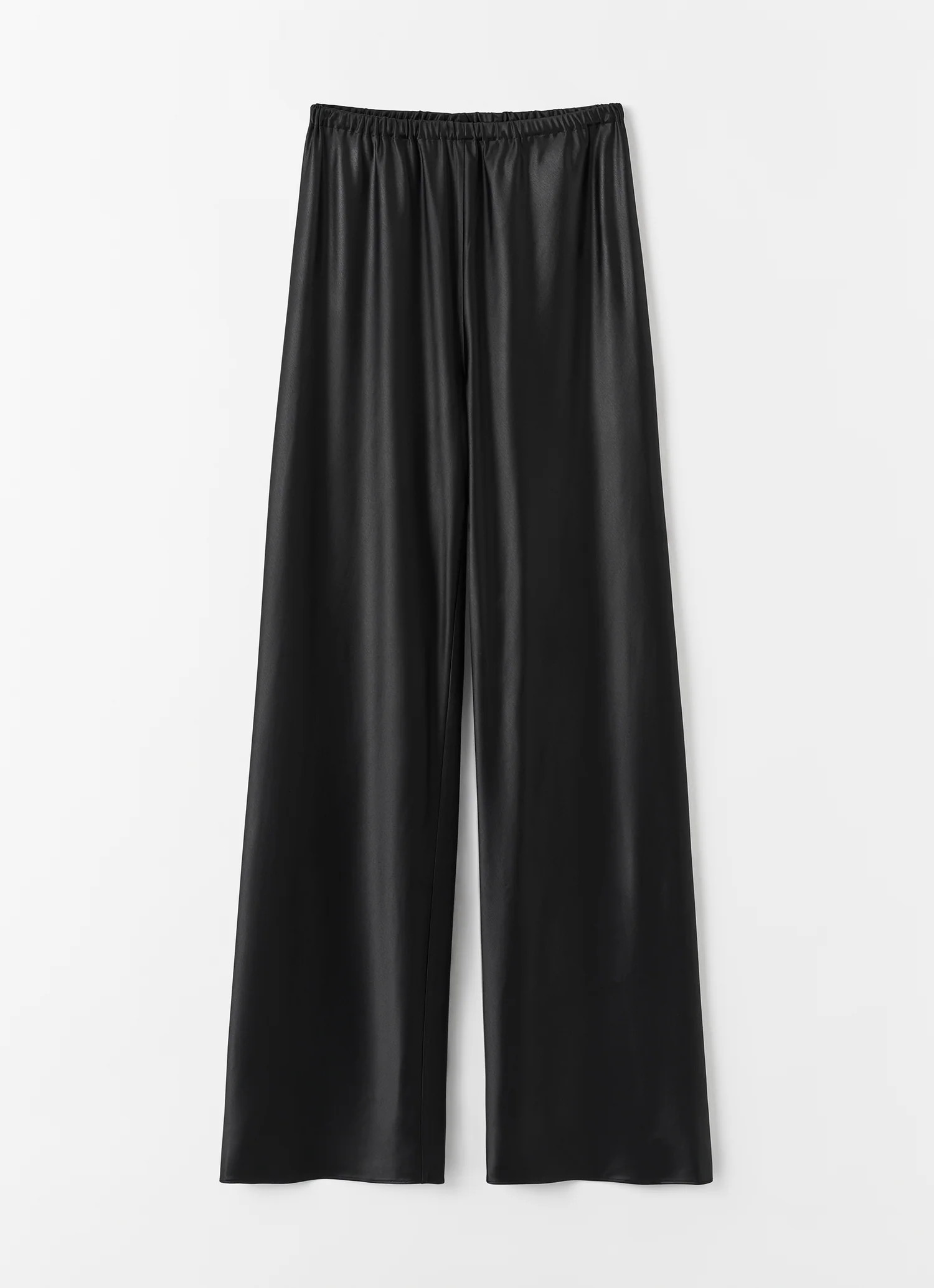 Bias Satin Pants, black | Almada Label