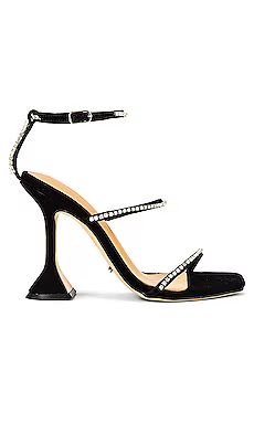 Tony Bianco Shy Sandal in Black Suede from Revolve.com | Revolve Clothing (Global)