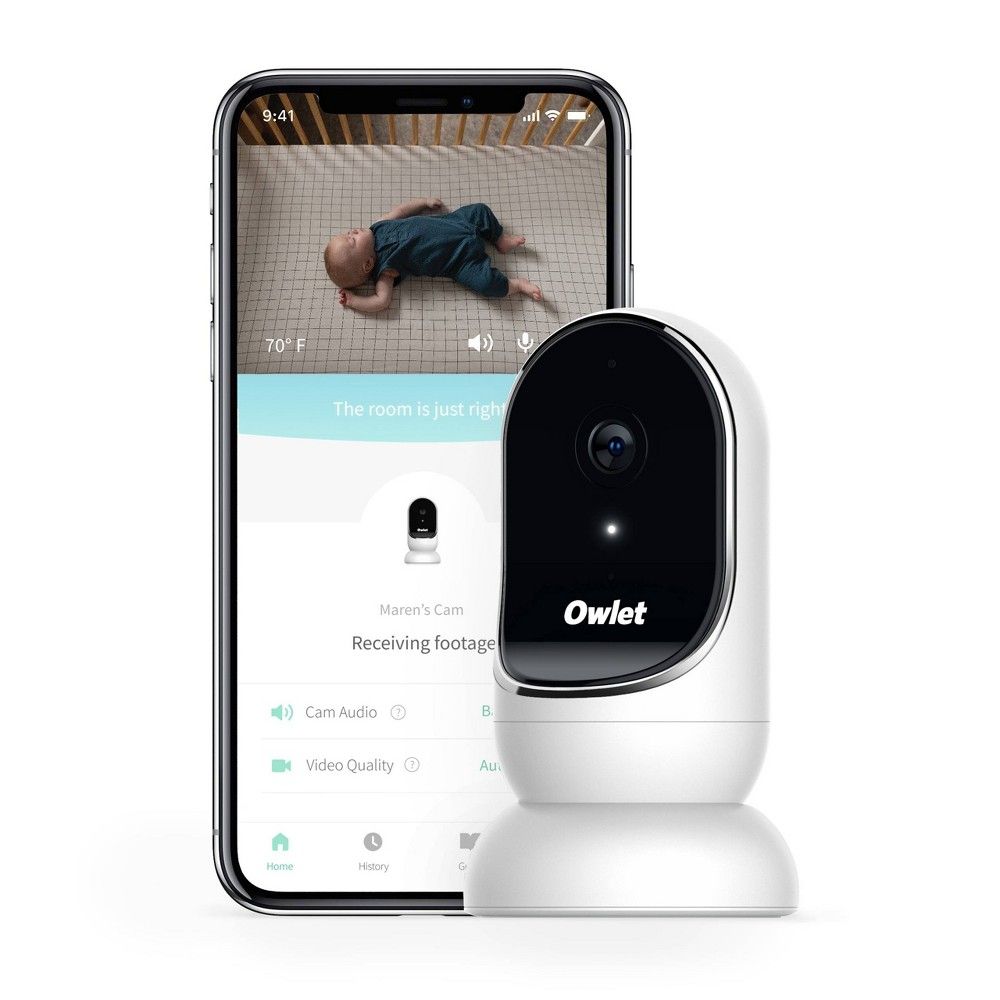 Owlet Cam Baby Monitor with HD Video - White | Target