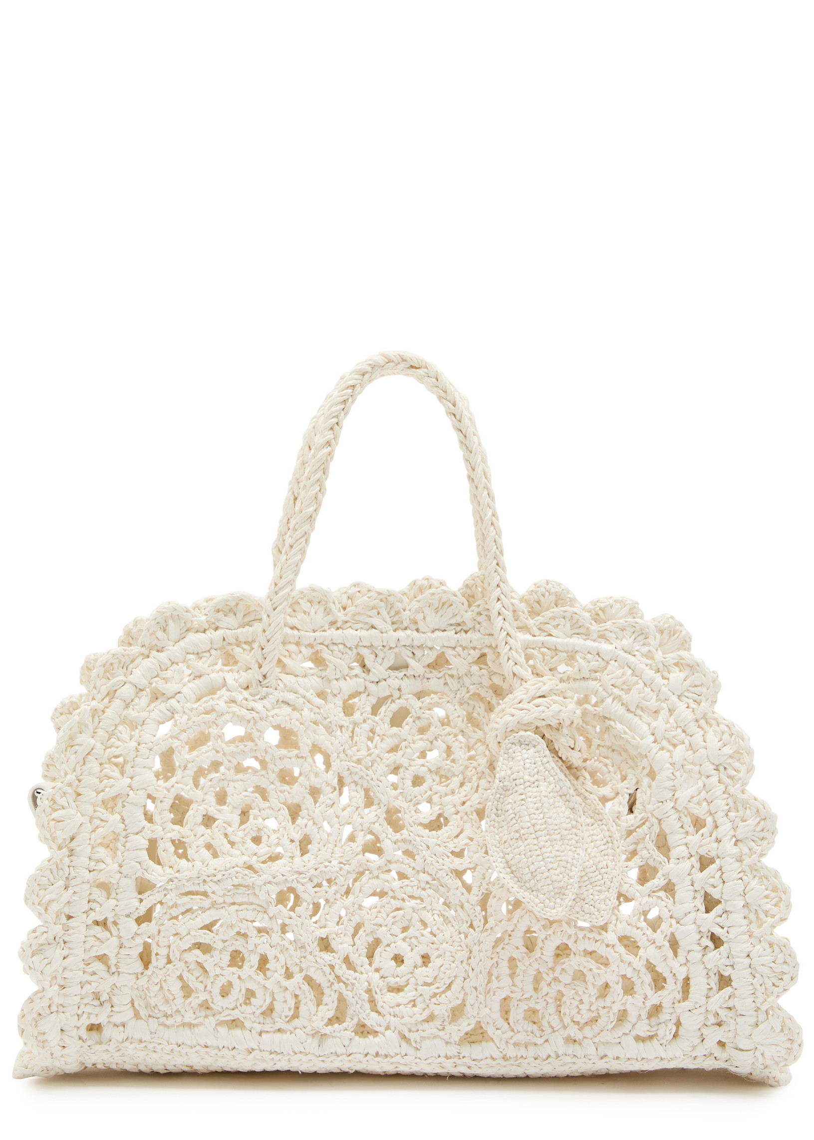 Le Petite Turismo raffia top handle bag | Harvey Nichols