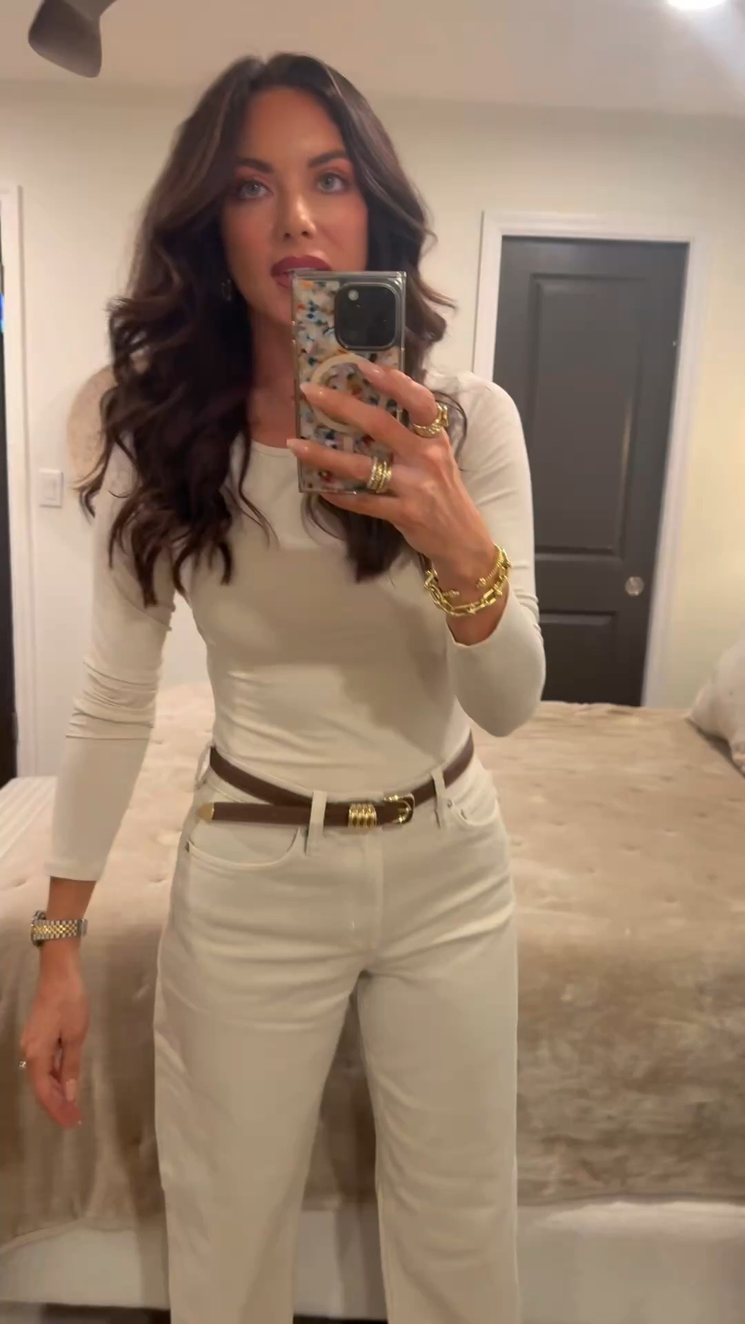 A little outfit inspo today, while remembering the meaning of Good Friday 🤍 
@Vuori US @gucci 
#goodfriday #gratefulforjesus #ootd #grwm #fashioninspo