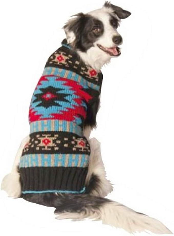 Chilly Dog Black Southwest Dog Sweater, 3X-Large | Amazon (US)