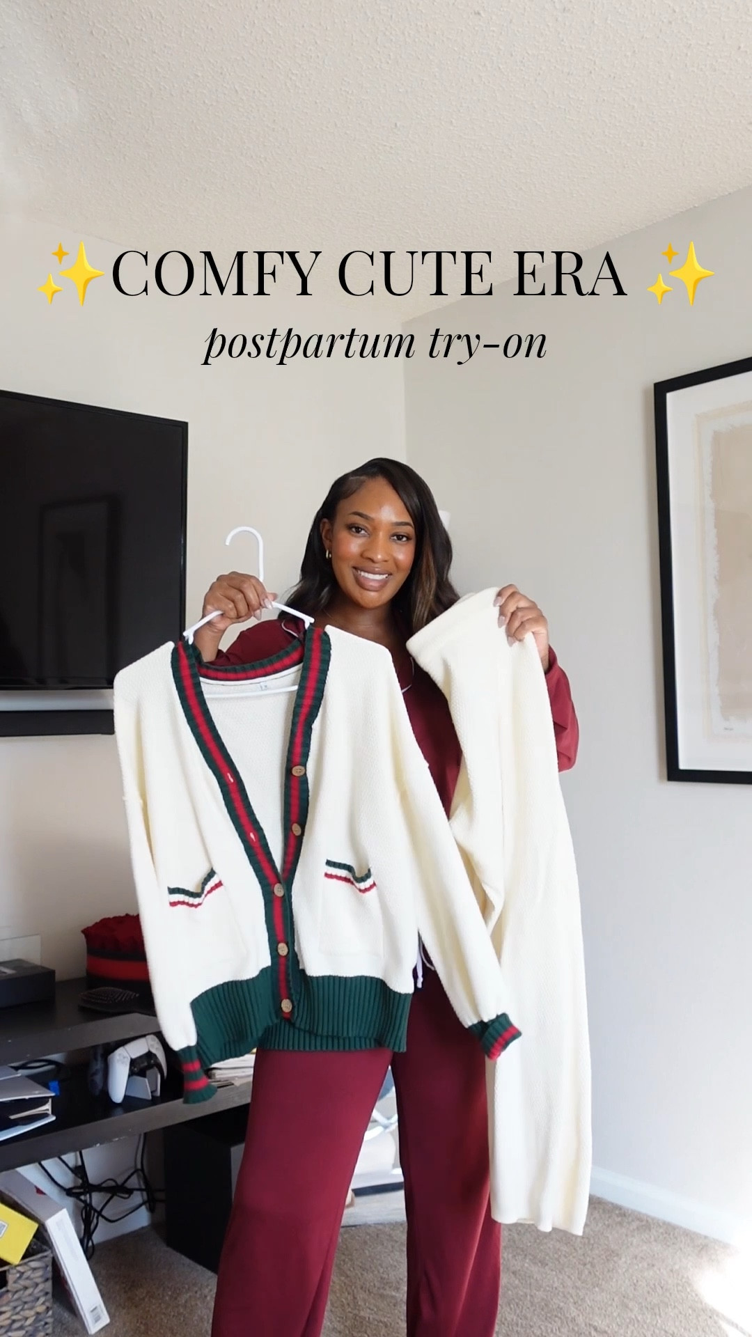 I’m officially in my comfy cute era 🤍
Postpartum dressing looks different, but comfort comes first — always.
Sharing what I’m actually wearing right now (no jeans in sight). #LTKMomLife

#LTKMidsize #LTKBaby