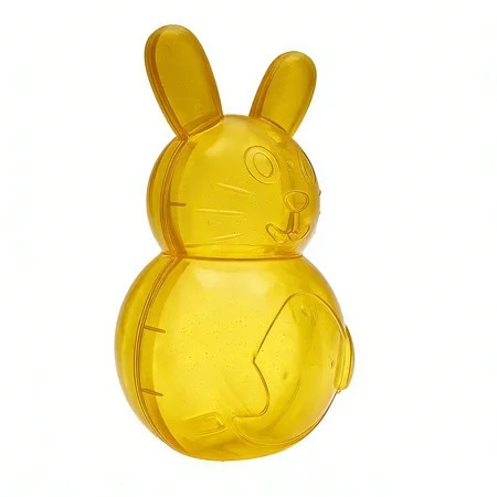 Clear Bunny Container 10.25 Inch Plastic Bunny Shaped Candy Holder for Easter Candy Storage Party Favors Festive Display | Walmart (US)