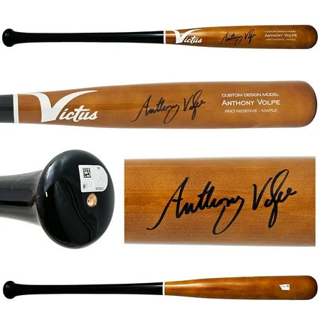 Anthony Volpe Autographed Brown Victus Player Model Bat New York Yankees Fanatics Holo 219042 | Walmart (US)