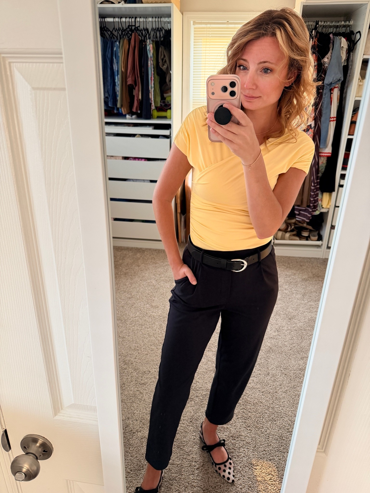 Love a comfy business casual outfit for the office.

#LTKootd #LTKWorkwear