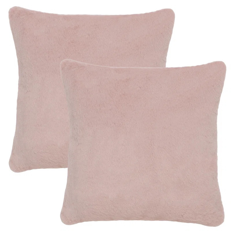 Faux Fur Throw Pillow (Set of 2) | Wayfair North America