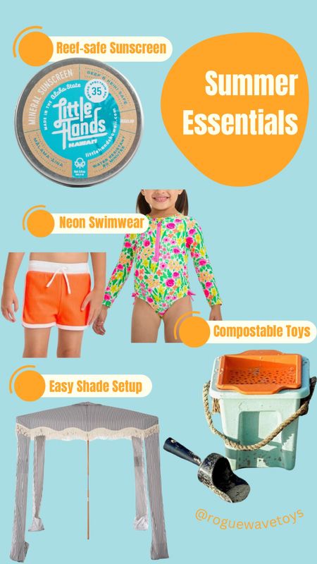 We keep it simple but here are our essentials!! Check your sunscreen this summer friends! And eco-friendly brands, we are begging for neon swim!!! 

#LTKKids #LTKFamily #LTKSeasonal