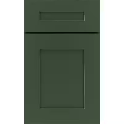 Diamond  Gresham 8.5-in W x 14-in H Foxhall Green Painted Foam Kitchen Cabinet Sample (Printed S... | Lowe's