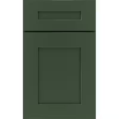 Diamond  Gresham 8.5-in W x 14-in H Foxhall Green Painted Foam Kitchen Cabinet Sample (Printed S... | Lowe's