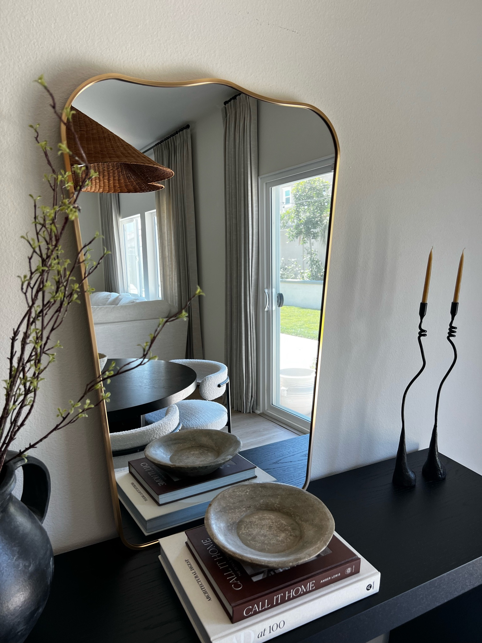 My fav target find atm! This beautiful mirror is giving Lulu and Georgia vibes but for a fraction of the cost! 