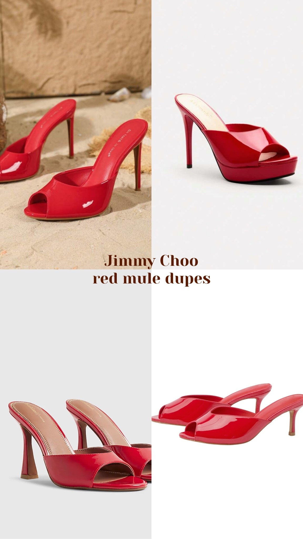 I’m obsessed with the Jimmy Choo mules that I found in Harvey Nics this week, so I’ve found some similar at a much lower price. But I will share my favourites from the shopping trip later today! ❤️

#jimmychoo #redmules #peeptoe #redheels

#LTKstyletip #LTKshoes #LTKFashionMonth