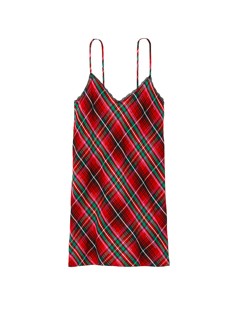 Flannel V-Neck Slip | Victoria's Secret (US / CA )