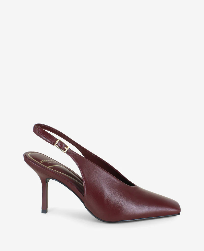 Aerial Leather Slingback Heel | Kenneth Cole