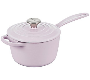 Le Creuset Signature 1.75-qt Iron Handle Saucep an | QVC