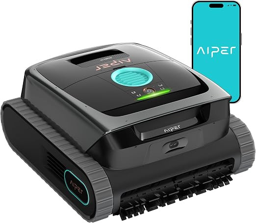 Aiper Scuba S3 Robotic Pool Cleaner, Advanced Sensor & Path Planning, Waterline Scrubbing, Smart ... | Amazon (US)