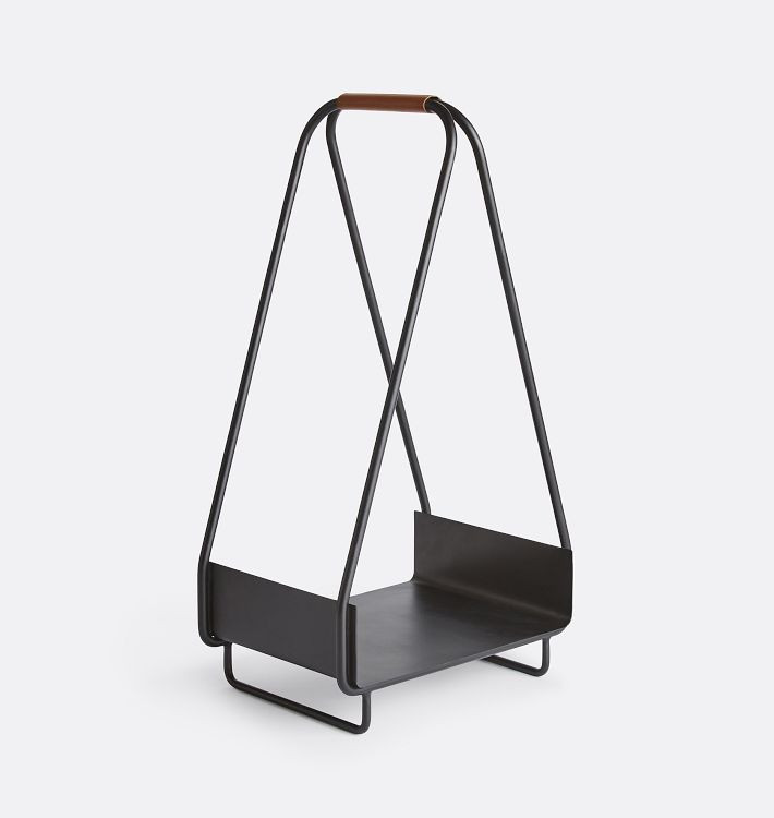 Modernist Triangle Log Holder | Rejuvenation