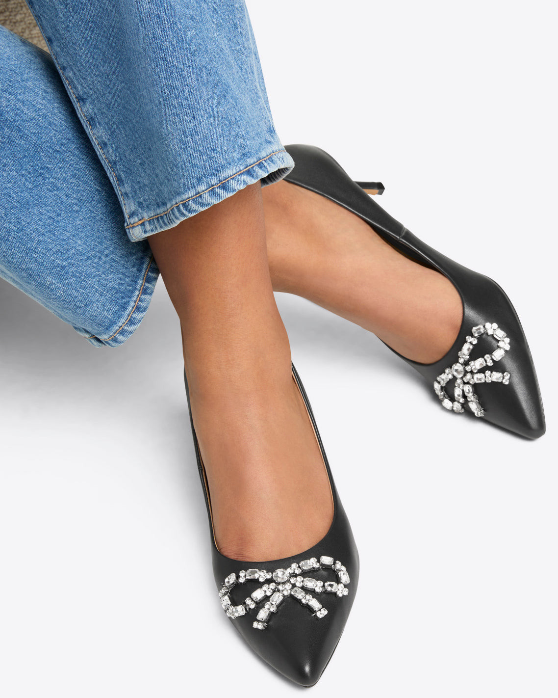 Ginny in Black Leather | Draper James (US)