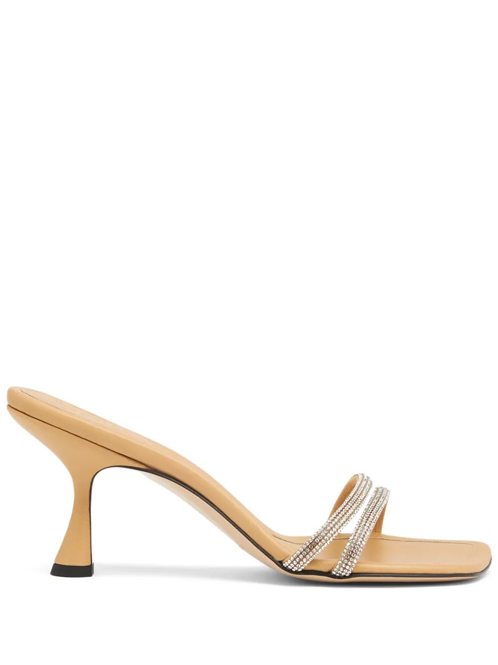 Julio 75mm strass-embellished mules | Farfetch Global