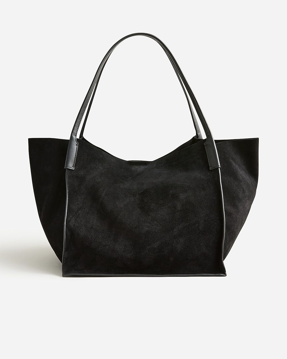 Large Berkeley tote in suede | J. Crew US