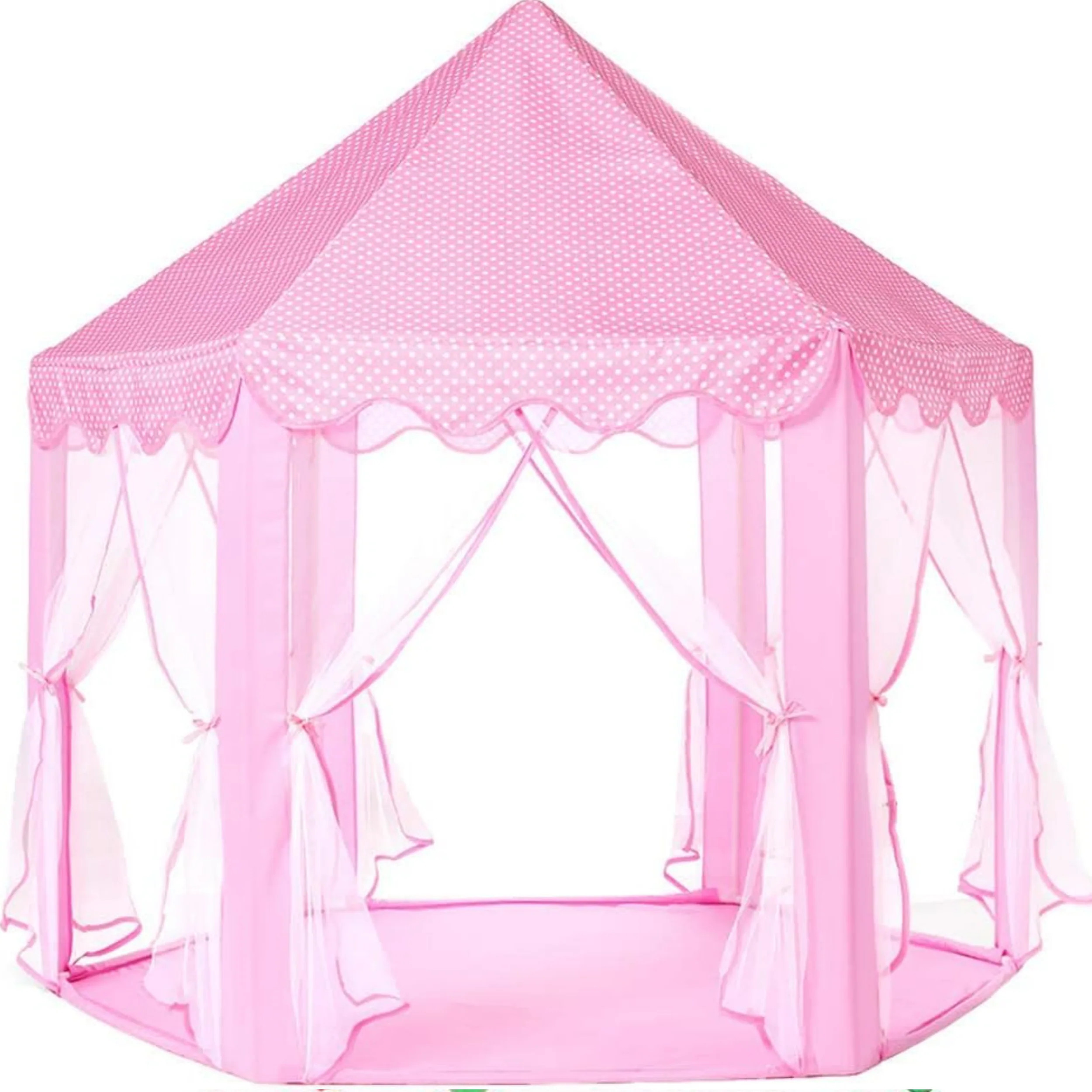 HIGHLANDERHOME princess tent Nylon 1 -Person Tent one_size in Pink | PINKPRINCESS1PC | Lowe's