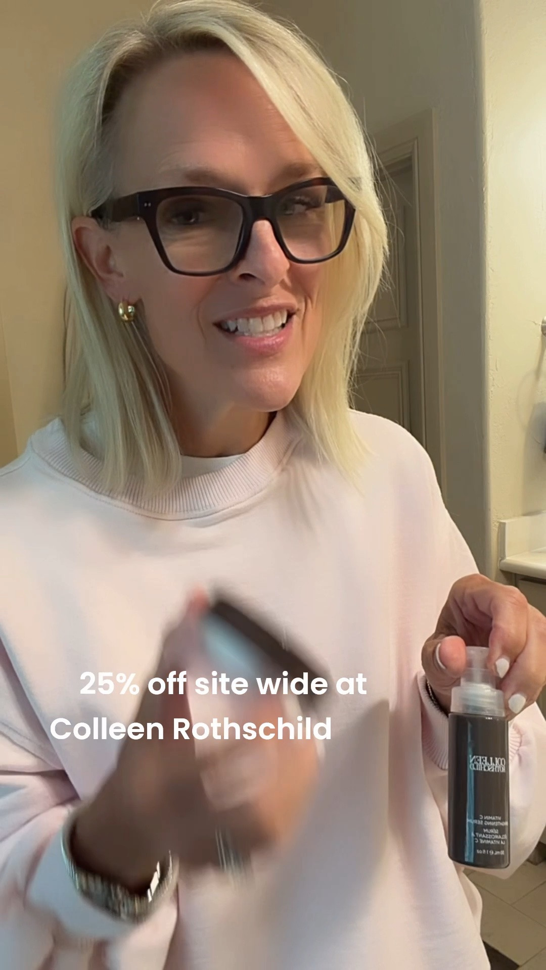 Christmas in July sale at Colleen Rothchild 25% off sitewide 
I am a very loyal fan to her products, they have completely changed my skin 
@Colleen Rothschild ￼￼

#LTKBeauty #LTKOver40 #LTKSaleAlert