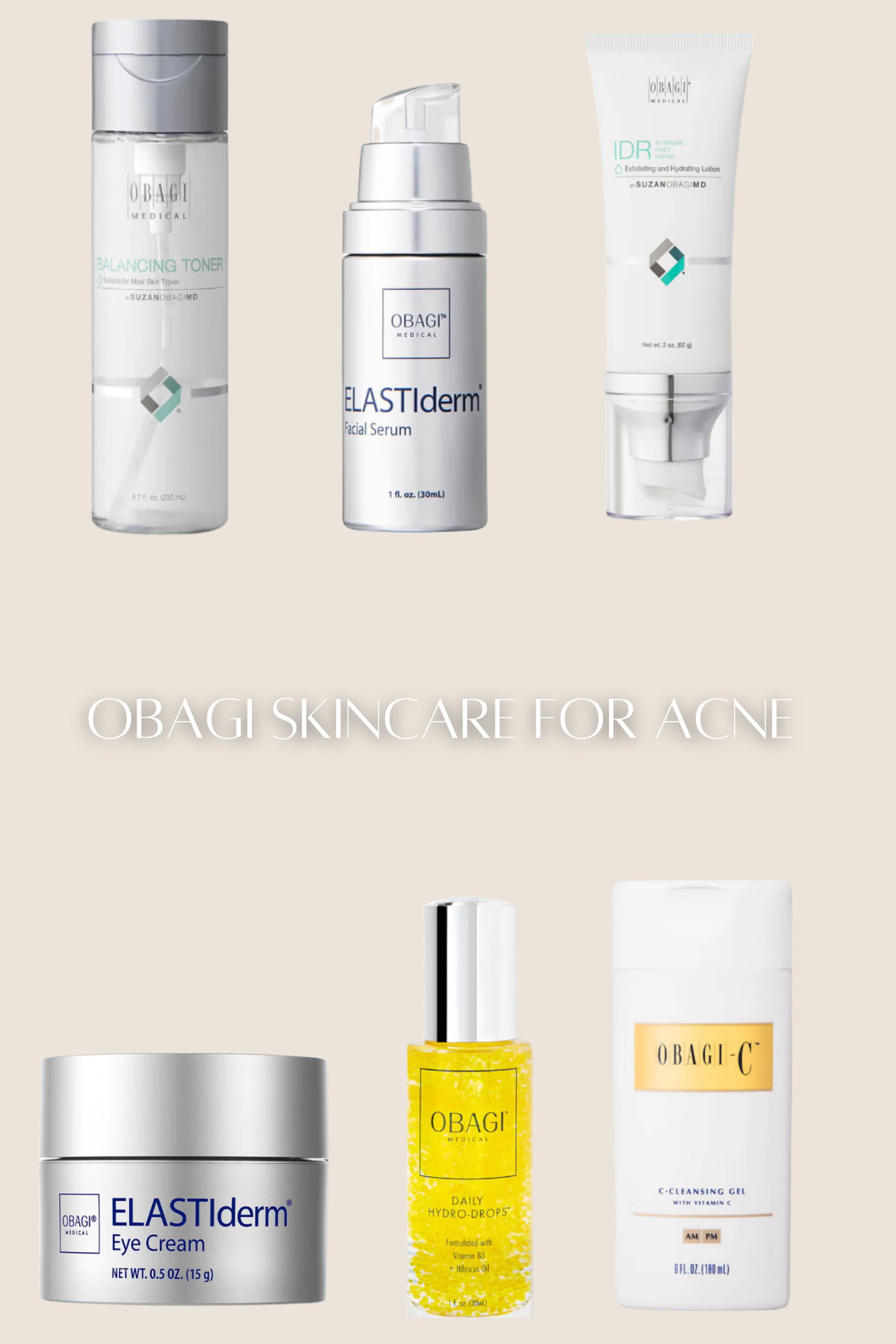 Obagi skincare for acne-prone skin. One of  my favorite product lines. Aesthetician approved.  

 #LTKMostLoved #LTKWatchNow #LTKBeauty