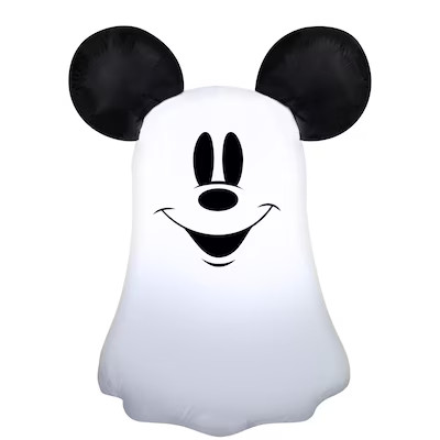 Disney 3.5-ft LED Stylized Mickey Mouse Ghost Inflatable | Lowe's