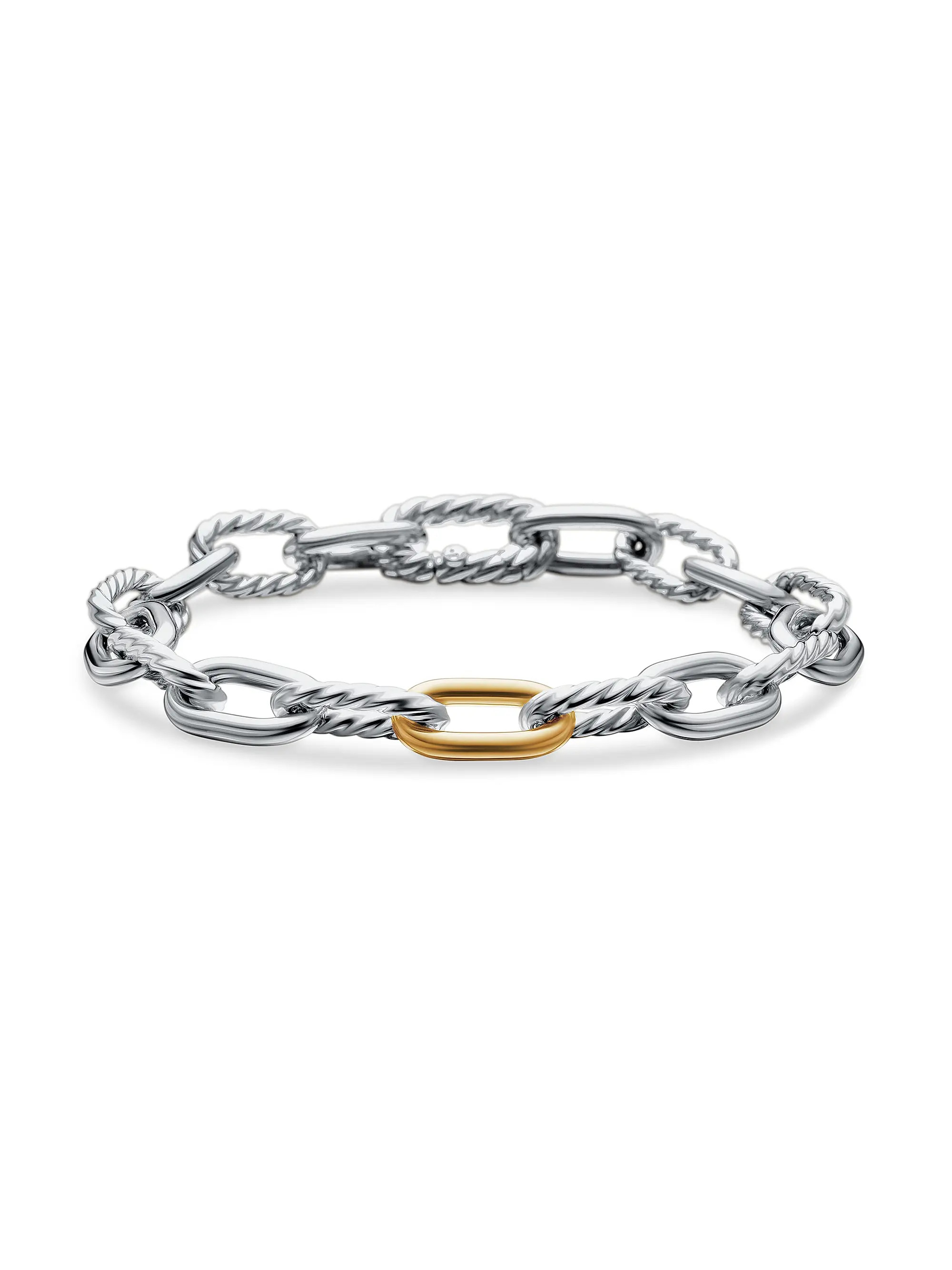 DY Madison Chain Bracelet in Sterling Silver | Saks Fifth Avenue